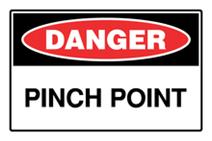 Danger - Pinch Point